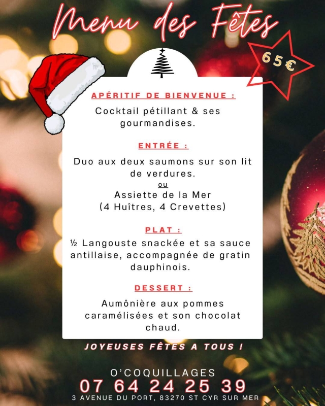 O'coquillages Chez Benoit - Restaurant Saint-Cyr-sur-Mer - les meilleurs restaurant de SAINT-CYR-SUR-MER